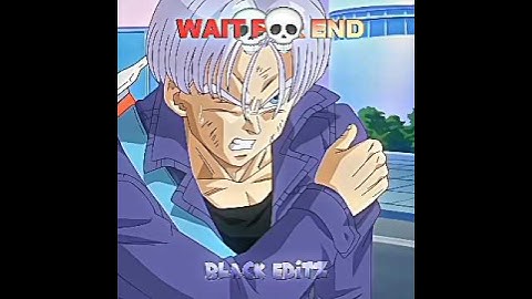 trunks ssj 3 transformation ☠️ #dbs #dbz #anime #shorts #viral #shortsfeed