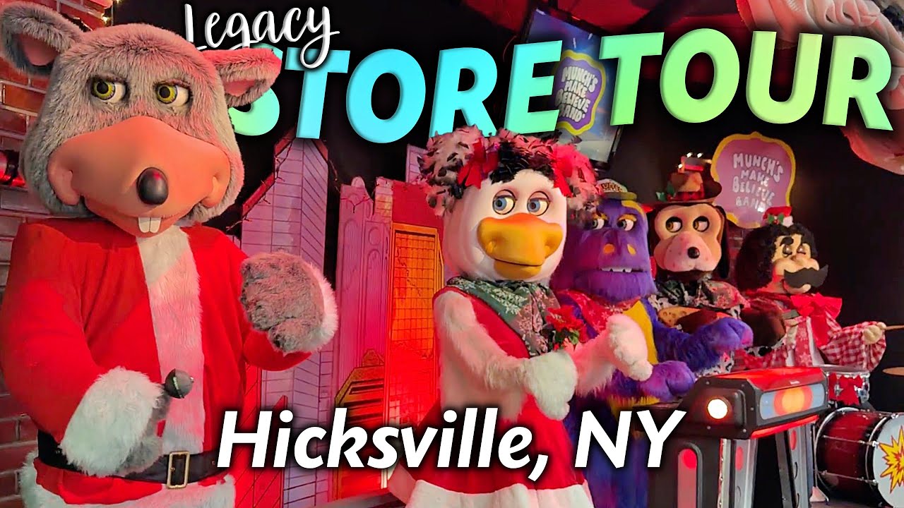 TOUR: Hicksville, NY Chuck E. Cheese Legacy Store (1-Stage)
