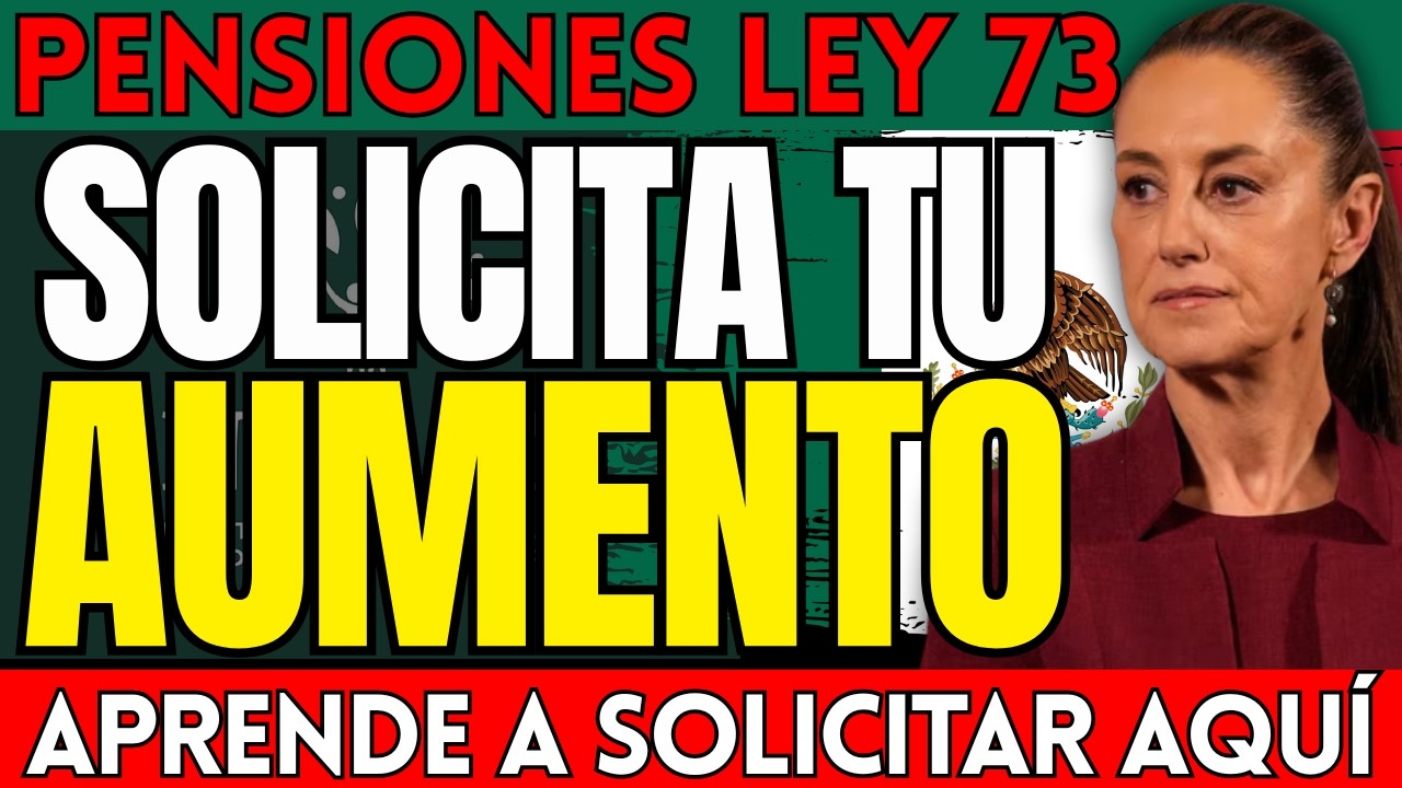 🚨 ATENCIÓN PENSIONADOS: Si Cobras menos de $5,000 puedes AUMENTAR Tu Pensión 73