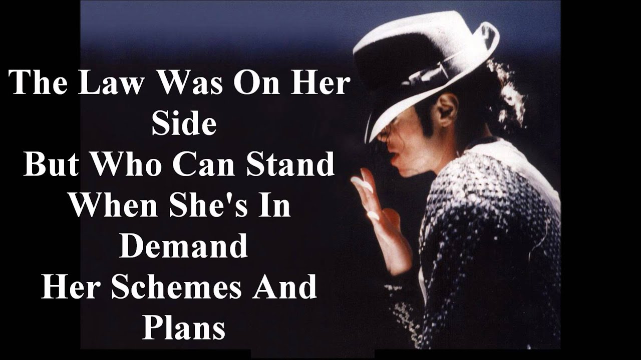 Michael Jackson Billie Jean Lyrics Video YouTube