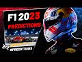 MY F1 2023 PREDICTIONS 🏆