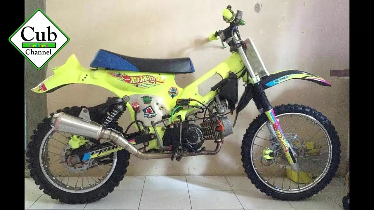  Bebek Jahat C70 Trail Cross Trabas Adventure Cub 