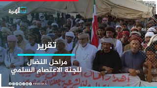 أهم المراحل التي مرت بها لجنة الاعتصام السلمي في محافظة المهرة
