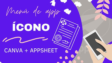 AppSheet 🎨 Canvas 🌈 Íconos en Menú  #canvas #appsheet #app