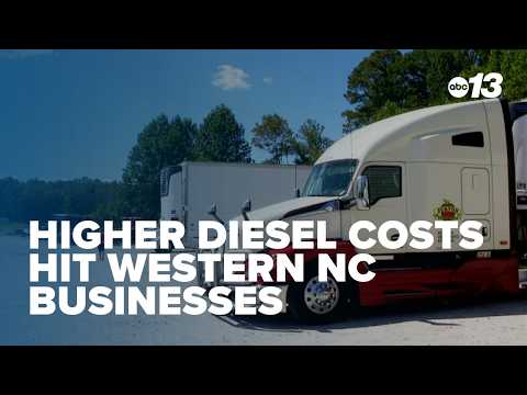 Higher diesel costs hit western NC businesses