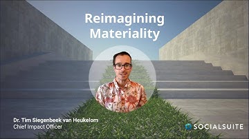 Reimagining Materiality with Socialsuite | Streamlined End-to-End Software | Double Materiality
