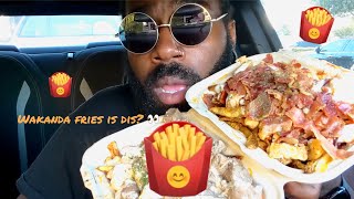 EXTREME FRIES... HOW IS THIS LEGAL?! | Mukbang/Q&amp;A!