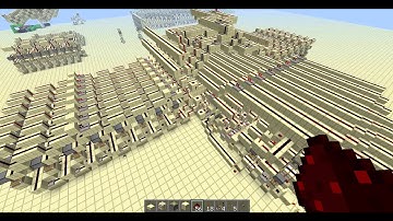 8-bit Redstone CPU in Minecraft