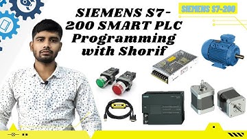 Automatic Traffic Light Control System Using Siemens S7-200 PLC.