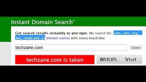 How to perform instant or live domain search