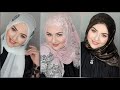 Şal Bağlama Modelleri | Hijab Tutorial 2021 hijab Style 💖لفات  حجاب جديدة لفات طرح ستايل جديد  56