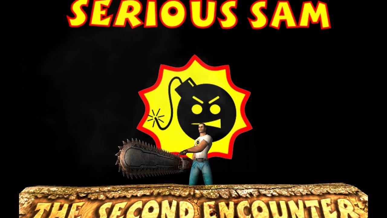 The game was encountered. Serious Sam second encounter Фаргус. Крутой Сэм the second encounter. Серьезный Сэм 2001. Serious Sam 2002.