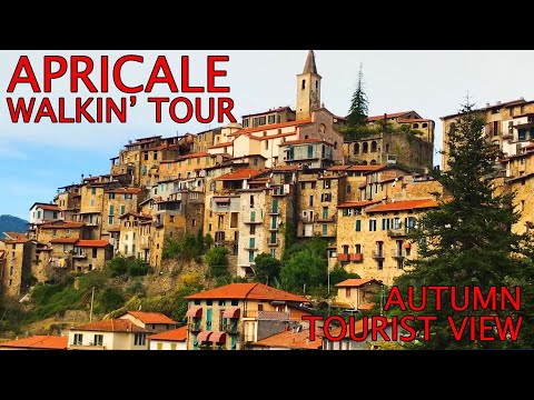 Apricale | Imperia | Italy | Inside all fantastic town | Walkin tour | Tourism or Lockdown?