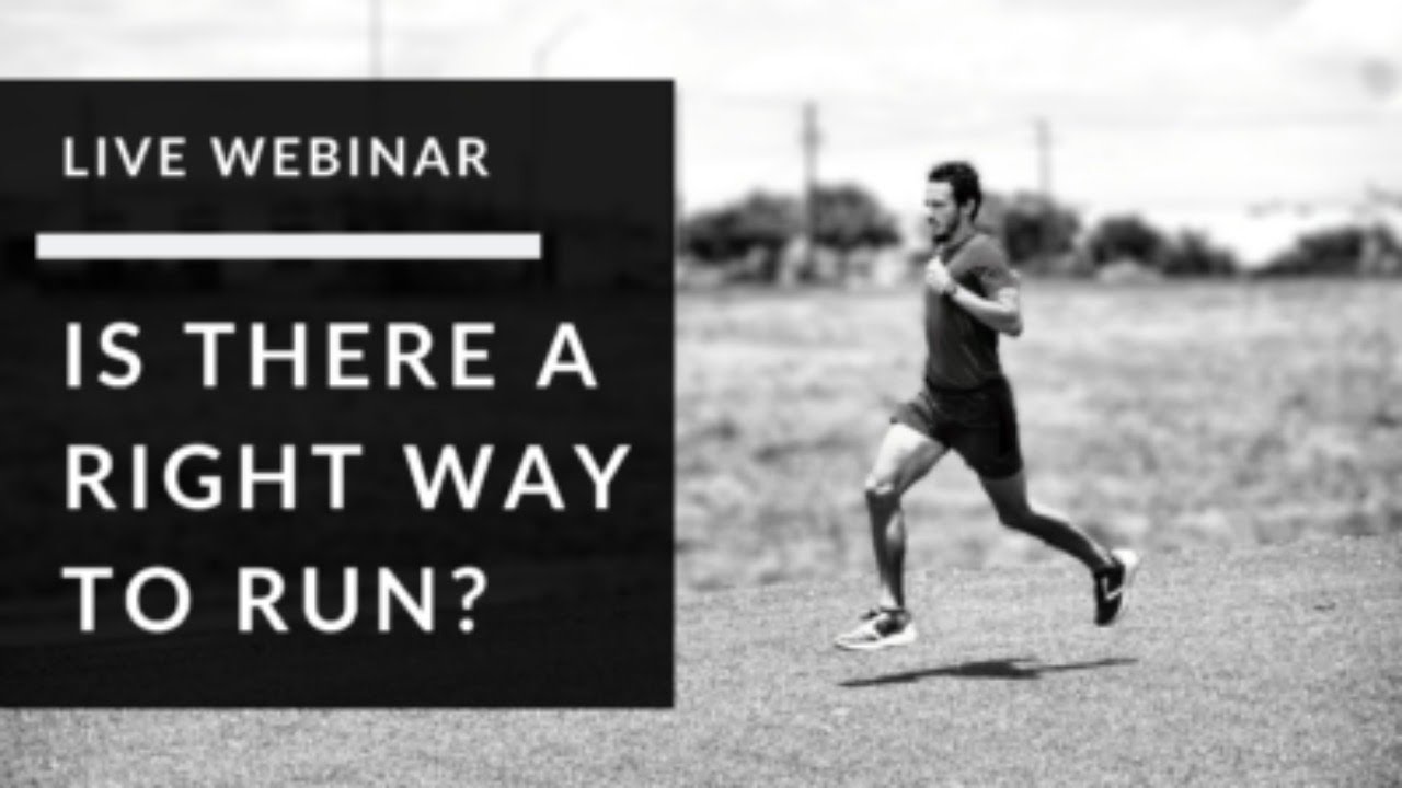 IS THERE A RIGHT WAY TO RUN - YouTube