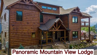 Our #1 Favorite Cabin In The Smoky Mountains ! New \&  has it all! Panoramic Mountain View Lodge !￼
