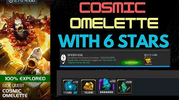 COSMIC OMELETTE QUEST With 6 Stars - Marvel Contest of Champions 