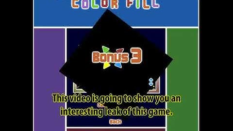 [How to Kongregate] Colorfill Cheat - Enemies All Disappear!