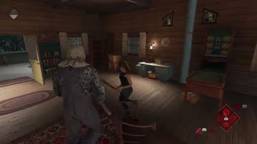 Friday the 13th: The Game Jason Voorhees Part 2 Takes Out Final 3 Counselors In Same House