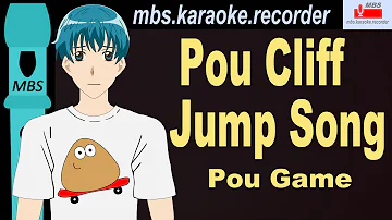 Pou Cliff Jump Song Pou Game Flute Recorder Tutorial / How To Play