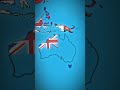Small Scale Oceania Compilation #minecraft #oceania #australia #newzealand #islands #map #flag #edit