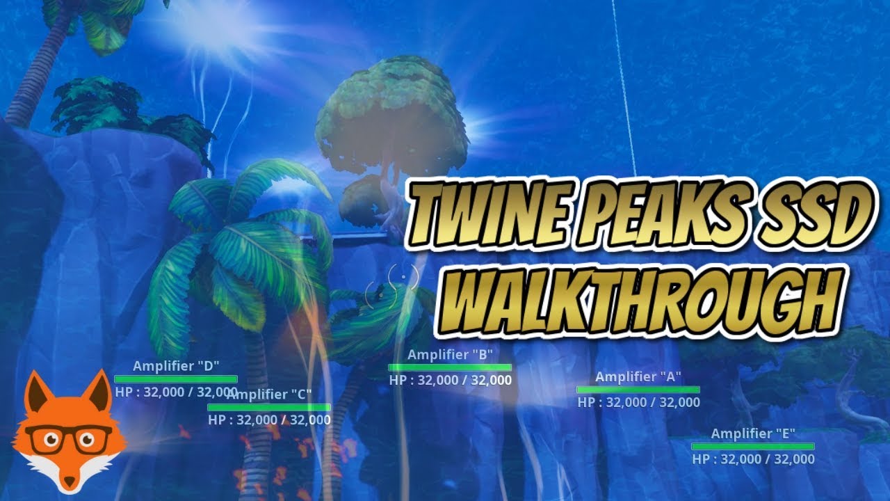 Twine Peaks SSD Walkthrough Fortnite Save The World (STW) YouTube