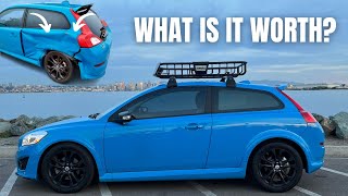 Selling My RARE Rebuilt Volvo C30 Polestar from Copart!