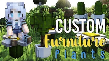 CUSTOM FURNITURE In MINECRAFT | for Minecraft Roleplays | Chisel and Bits & Little Tiles | 3