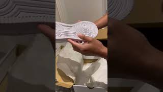 Nike Air force 1 white - white unboxing