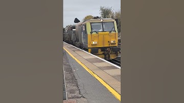 MPV passes through Tonbridge for the engineers sidings after completing a RHTT run 14/10/25