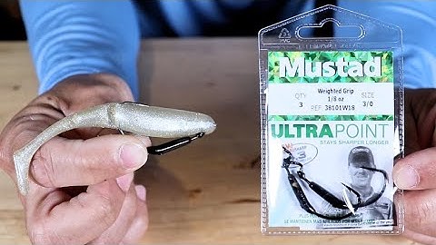 MUSTAD GRIP PIN: Top 2 Lures To Rig On This Weighted Hook