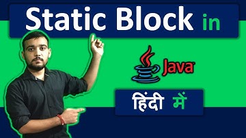 Static Block in Java | What is Static block in Java in Hindi | Coding Wallah