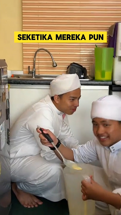 ketika santri ketahuan guru nya minum sambil berdiri ‼️‼️‼️ #santri #guru #mondok #pesantren