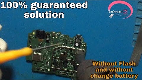 Redmi 5a Power on then suddenly off  solution|| mi5a hang on logo