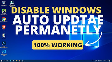 How to Disable Windows Automatic Updates on Windows 10 Permanently (2022)