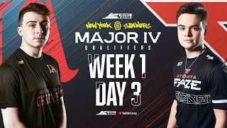 Call of Duty League Major IV Qualifiers Week 1 | Day 3