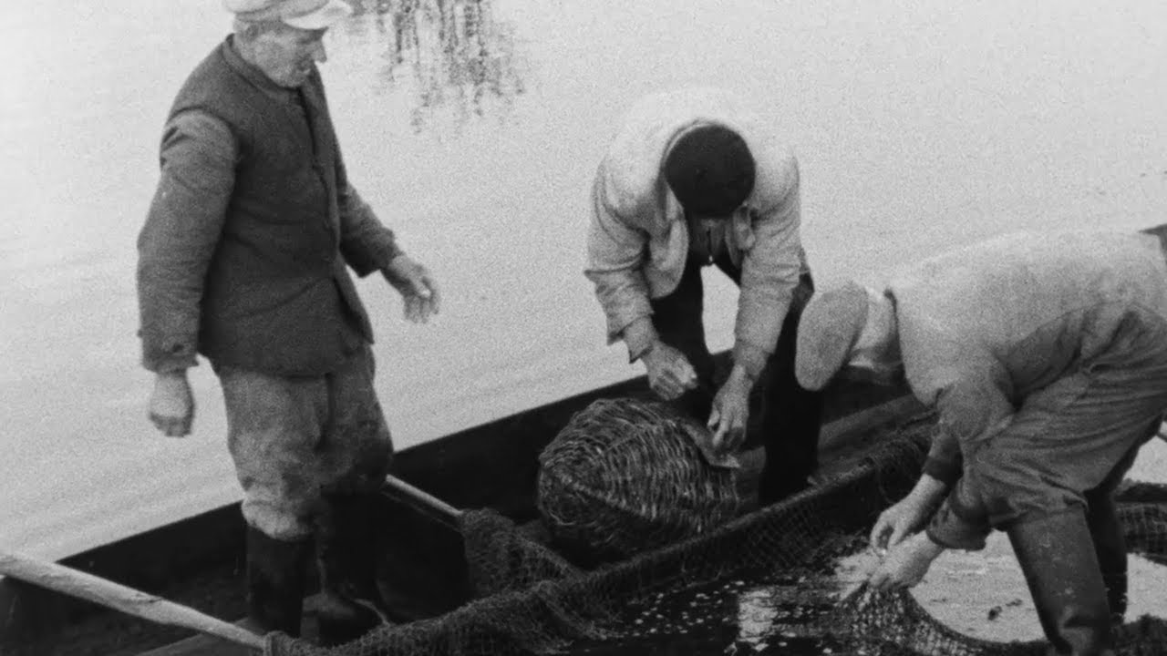 Rybacy - udźwiękowiony film archiwalny