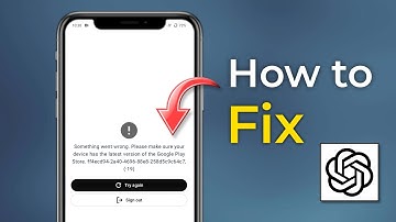 chatgpt something went wrong please make sure your device has the latest version of google pay store