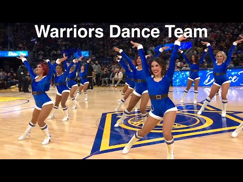 The Golden State Warriors' senior dance squad wows the NBA halftime crowd :  NPR