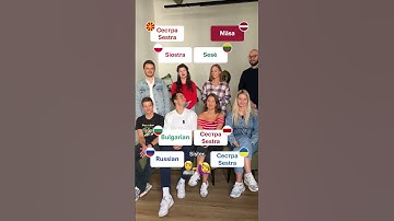 Baltic-Slavic Languages Compared #russkiyklassi #russianlanguage