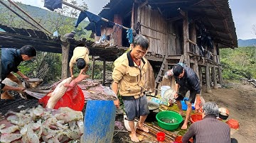 Ngôi nhà sống biệt lập trên đồi cao và món gỏi cá nhảy trên núi.  Tộc TV