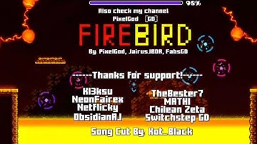 Firebird by PixelGod 100% all coins | Geometry dash 2.2