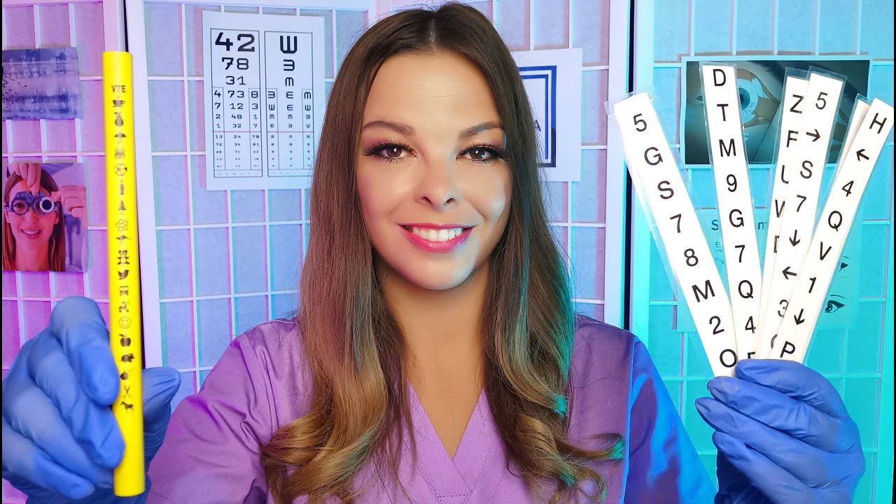 (Magyar ASMR) Dr. LaMira megvizsgálja a szemed 👓