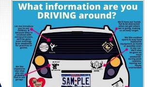 Bumper stickers could be dangerous, here's how