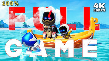 ASTRO BOT 100% • FULL GAME 4K 60FPS Walkthrough – No Commentary / PS5 PRO
