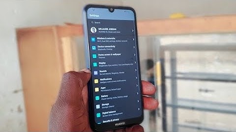 Huawei Y6s Full Dark mode!