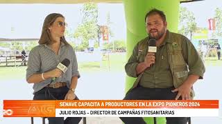 PROAgro | SENAVE capacita a productores en la Expo Pioneros 2024
