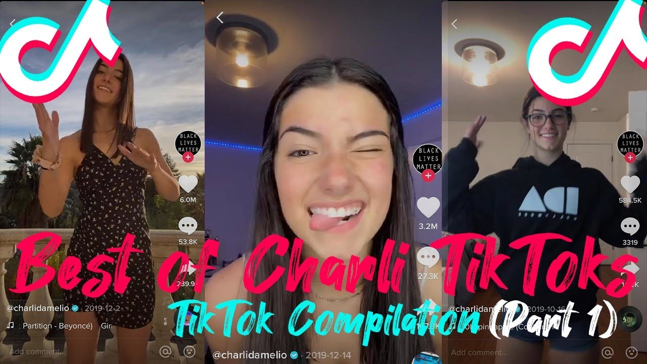 The Best Of Charli D Amelio Tiktok Compilation Part 1 YouTube