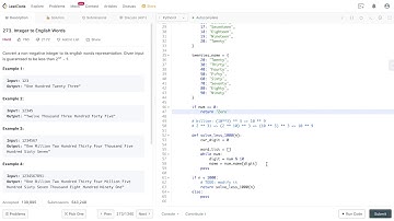 LeetCode 273. Integer to English Words