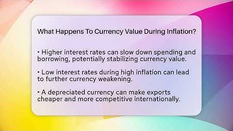 What Happens To Currency Value During Inflation? - Inflation Insight Channel