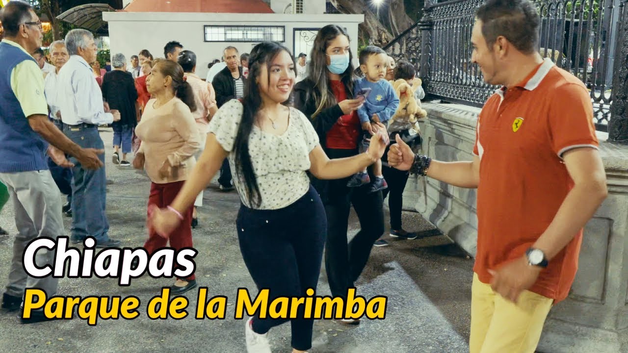 Parque Jardín de la Marimba, Chiapas. YouTube